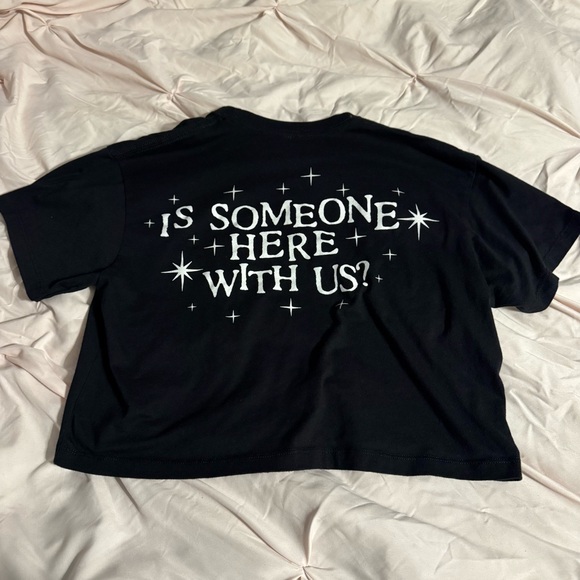 Sam and Colby XPLR Black Graphic Crop Top - Picture 5 of 6